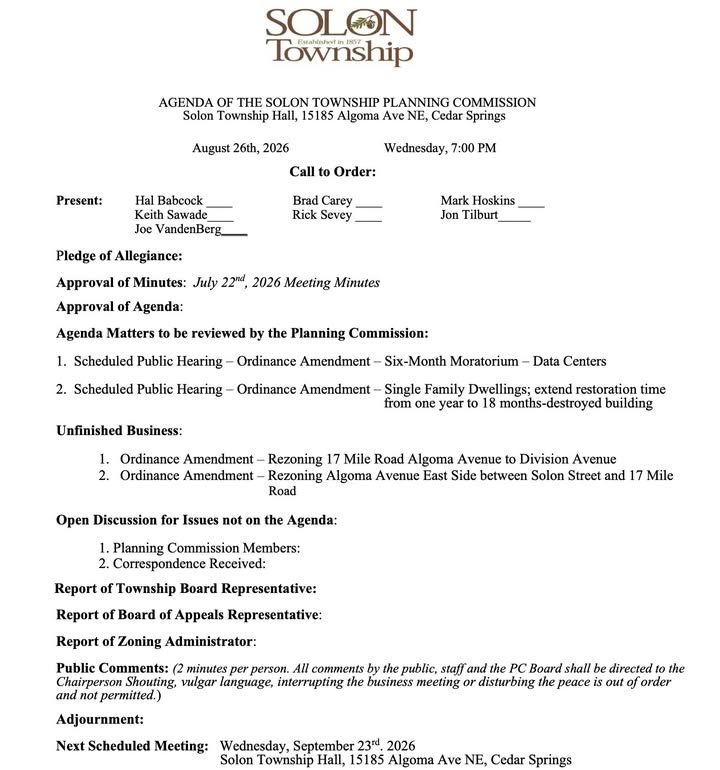 Stop Solon Township Data Center